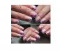 Mobile Preview: Nail Art Dazzling Dot 12 pink/gold/schwarz