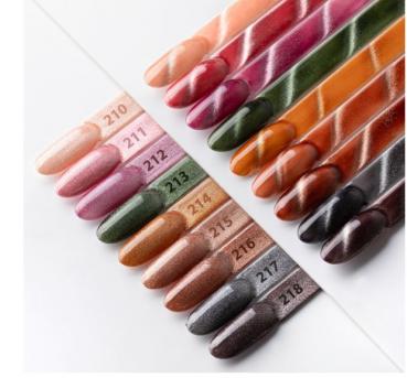 Preview: Molly Nails Hell Kupfer Cat Eye Metallic Nr.214 8g