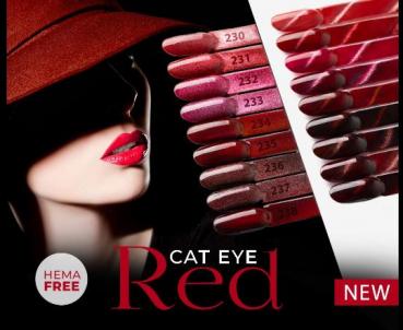 Molly Lac Cat Eye Red Nr 233  8 g