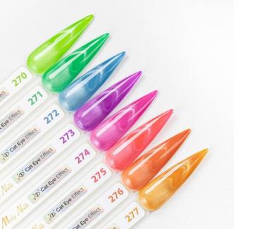 Preview: Cat Eye Pastel Mandarine Nr.277  8g mit Satin-Effekt !