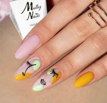 Molly Nails Fancy Fashion Sunrush 8g Nr 336