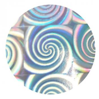 Nail-Art Folie Laser Swirl 1,5m