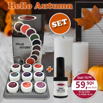 Autumn Set 2024  mit 9 x 5g + Finish 10 ml