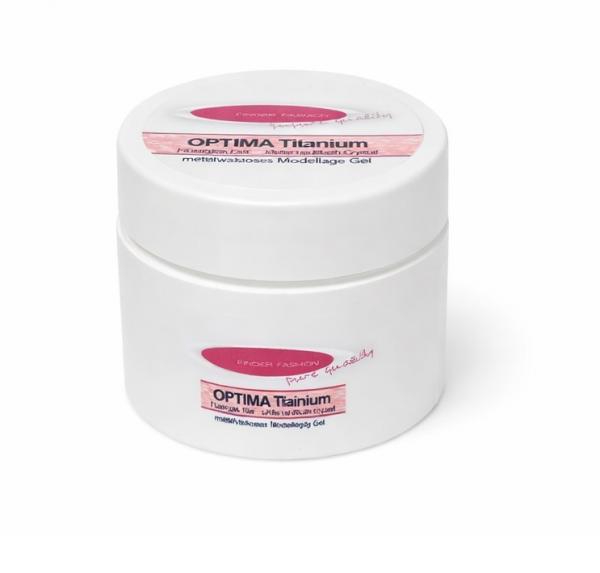 Optima Titanium  Fiberglas Gel Blush Crystal 30g