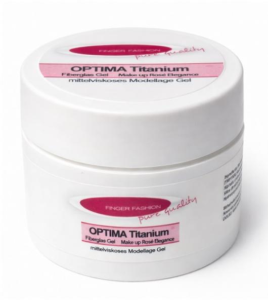 Optima Titanium Fiberglas Gel Rosé Elegnace  30g