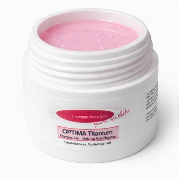 Optima Titanium Fiberglas Gel Rosé Elegnace  30g