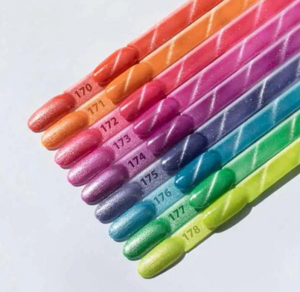 MOLLY NAILS Neon Flashy Cat Eye Nr.178 HEMA/DI-HEMA-Frei  8G 