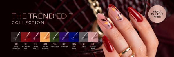 MollyNails Dark Chocolate 300 – Hybridlack Braun 8 g