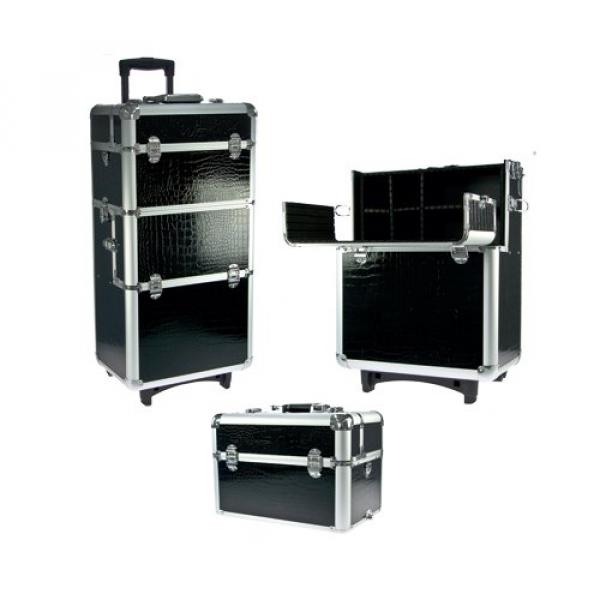 Nagelstudio Aluminium Trolley crocodile look Nagelstudio Aluminium Trolley crocodile look