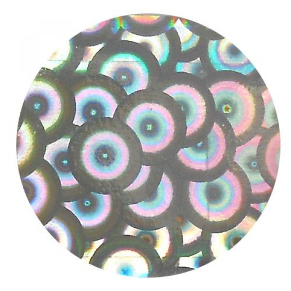 Nail-Art Folie Beauty Circles Silber 1,5m