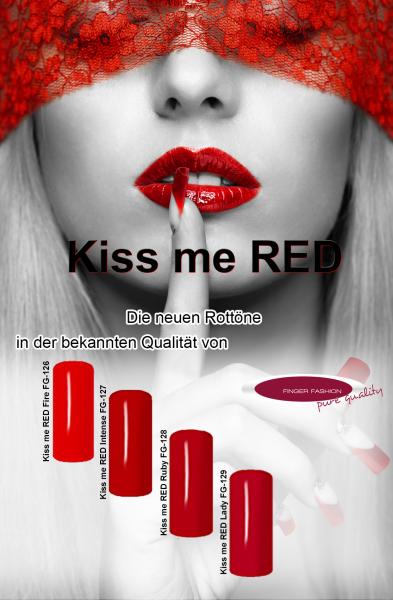 Kiss me RED Set    4x 5 ml